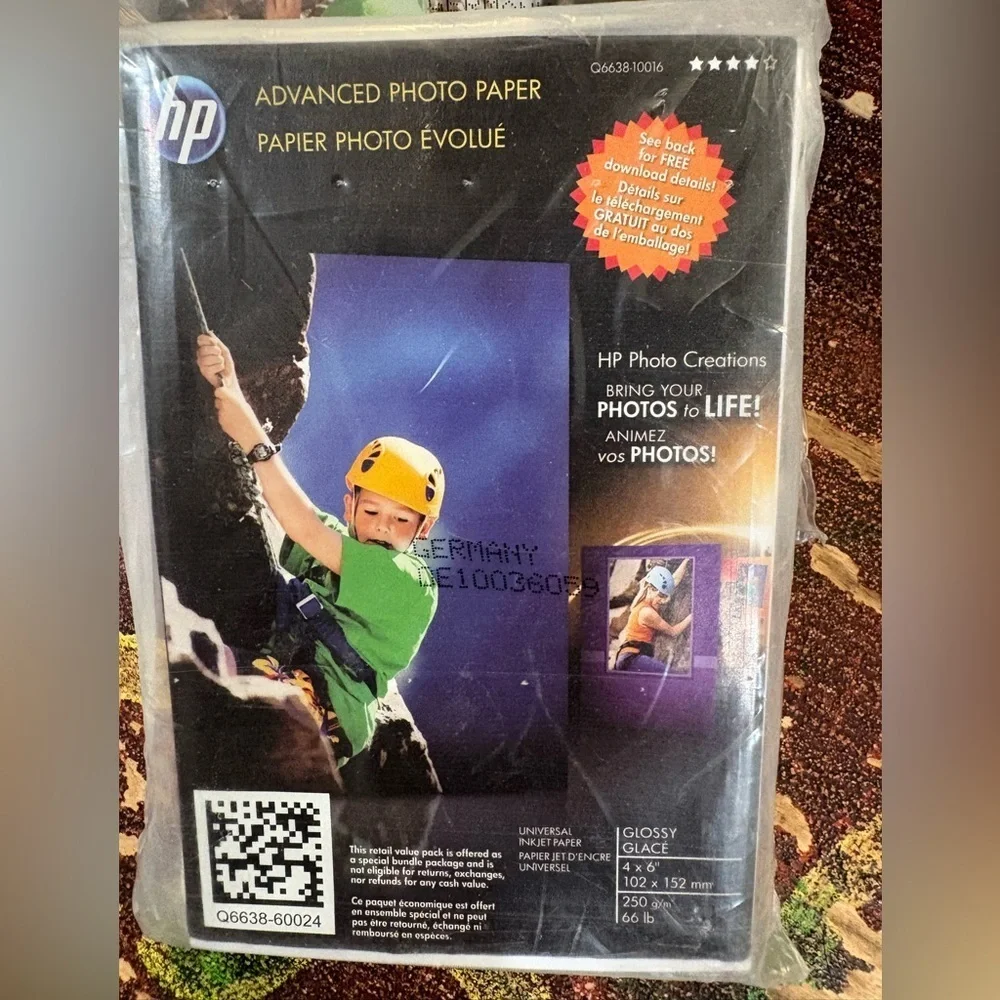 📷hp Advanced Photo Paper